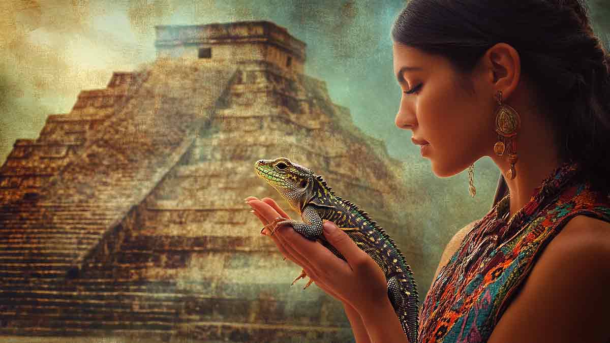 Aztec Astrology Lizard Tonalli Meaning