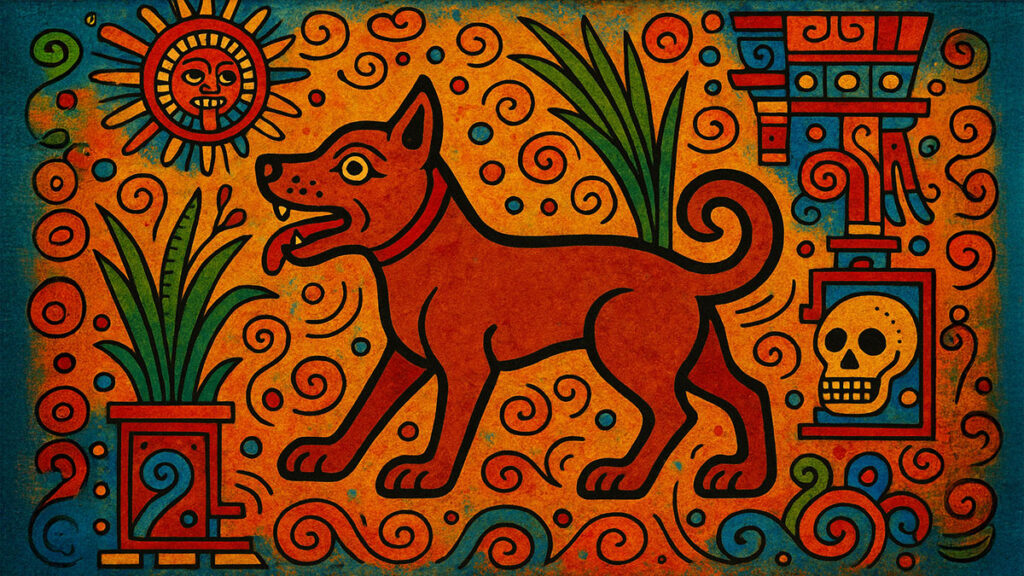 Itzcuintli Aztec Day Sign Meaning in Aztec Astrology