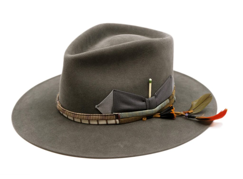 Matchstick in Hat by Hat Maker Nick Fouquet