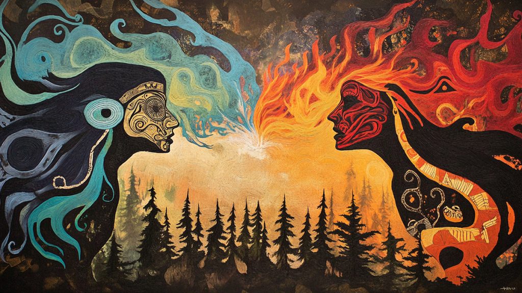 Volcano Deities in Native American Lore
