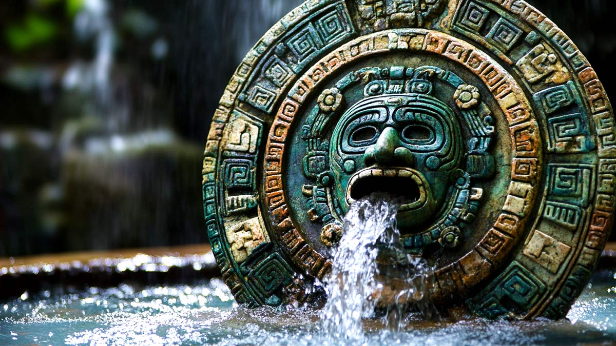 Atl Aztec Day Sign Water Aztec Astrology Sign Meaning