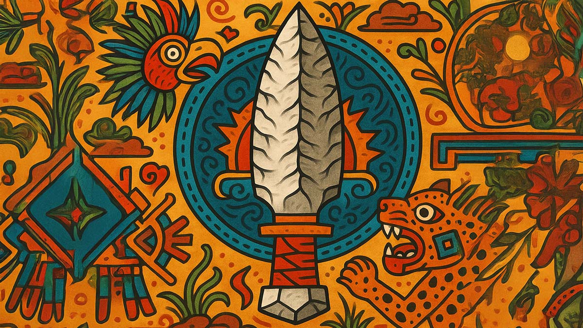 Tecpatl Aztec Day Sign Meaning | Flint Symbolism, Truth & Power