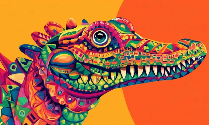 Cipactli Aztec Day Sign of Crocodile Primordial Power & Fierce New Beginnings