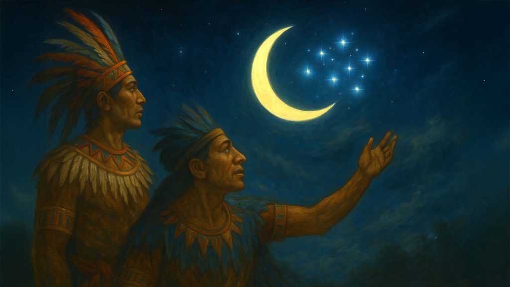 Crescent Moon Pleiades Conjunction Spiritual Meaning in Different Cultures