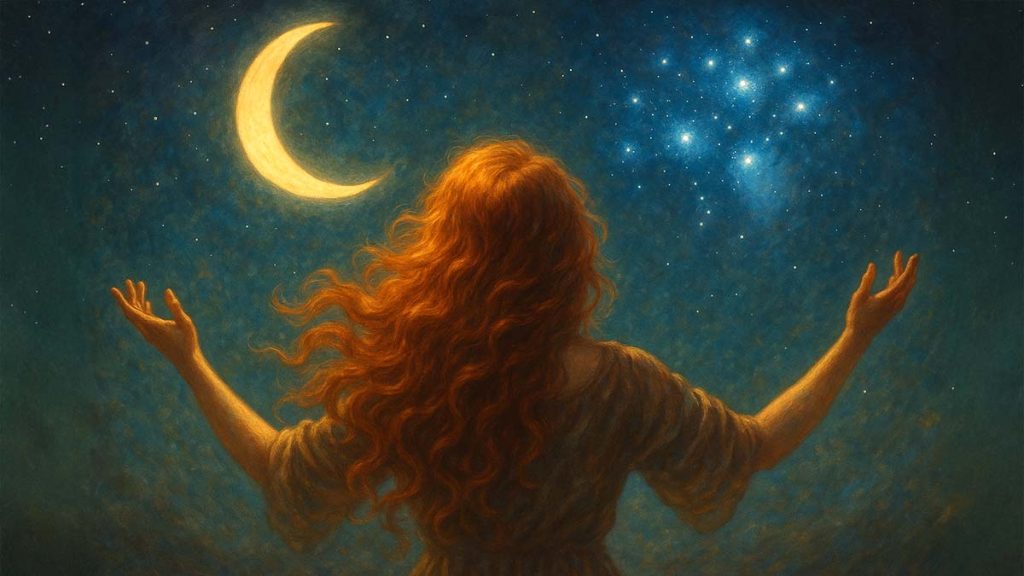 Crescent Moon Pleiades Spiritual Meaning of the Conjunction