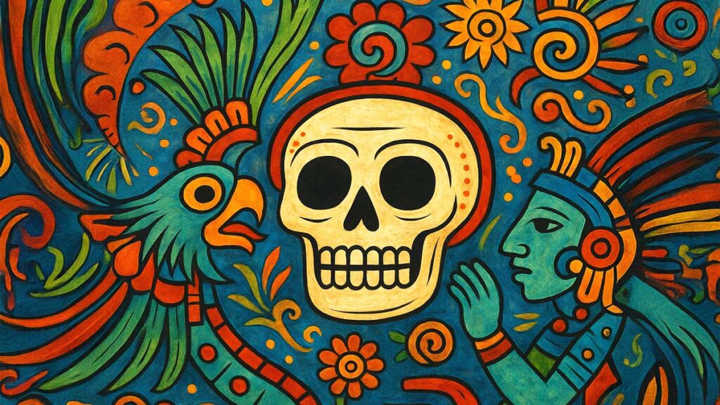 Miquiztli Aztec Day Sign Death Aztec Astrology Sign Meaning