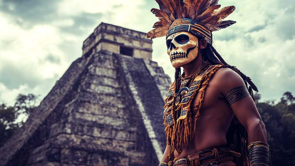 Miquiztli Aztec Death symbol