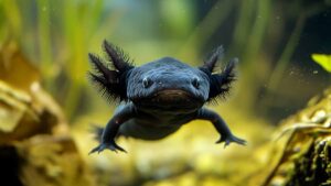 Black axolotl spiritual meaning in myths and folklore