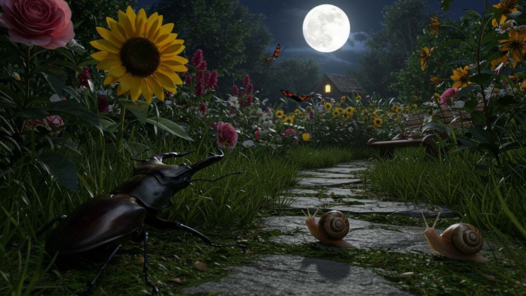 how moonlight affects pest behavior