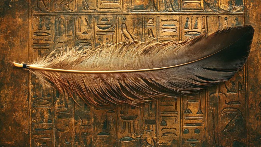 Ostrich Feather Symbolism