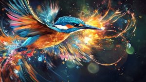 Meaning of Kingfisher Colors and Behaviors