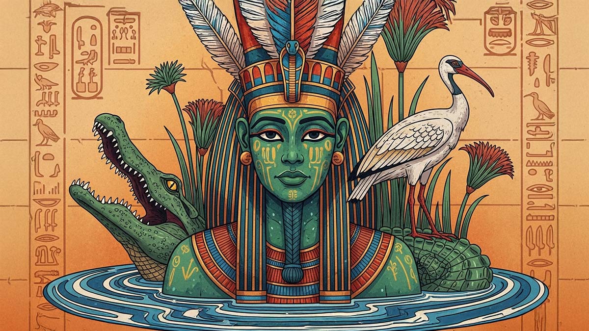 Osiris Rising Hand Sign Osiris Egyptian Zodiac Sign Meaning | Egyptian Astrology Sign Dates ...