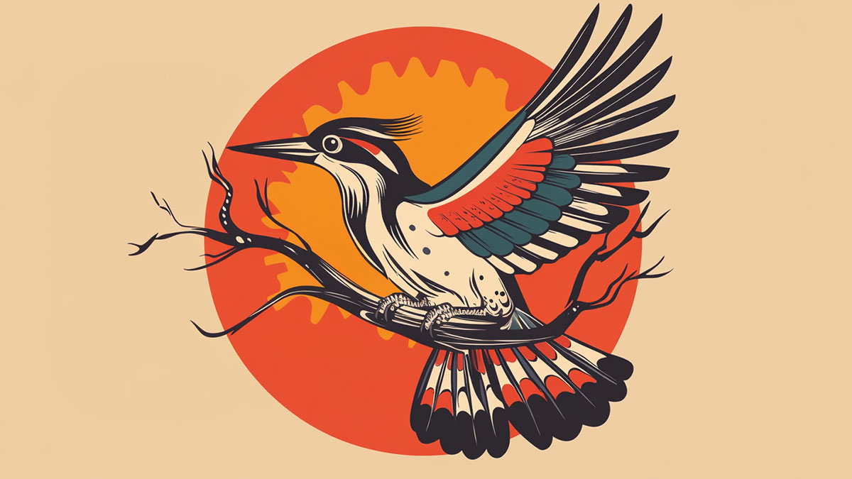 Woodpecker Native American Zodiac Sign