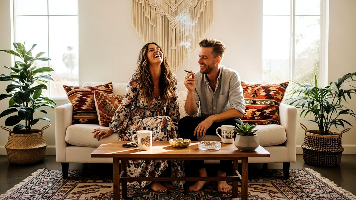 Enjoy premium cannabis from home