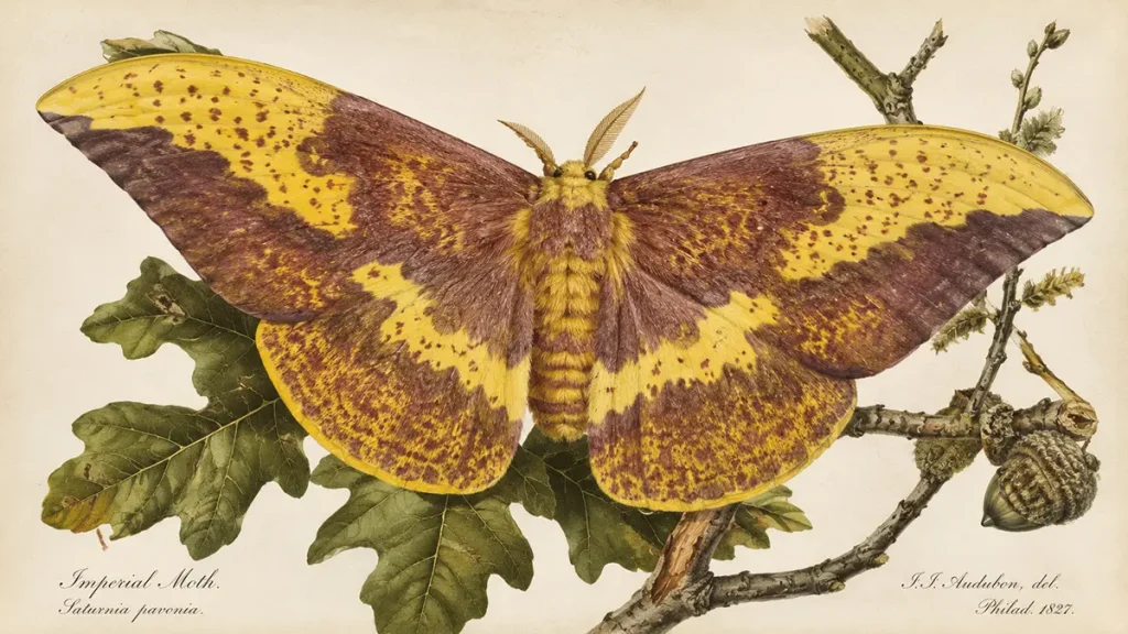 Spiritual Imperial Moth Meaning